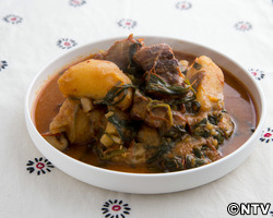 もこみち流 豚バラ肉とじゃがいものピリ辛みそ煮