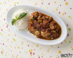 もこみち流 チキンとマッシュルームのトマト煮込み