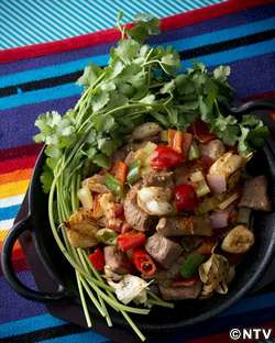 もこみち流 メキシコ風 子牛肉のサルサソース炒め