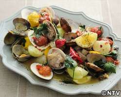 もこみち流 イタリア風アサリとハマグリのワイン蒸し