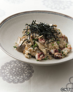 もこみち流 ぶつ切りタコのバター炒めごはん