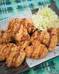 もこみち流 スズキとエビのすり身フライ