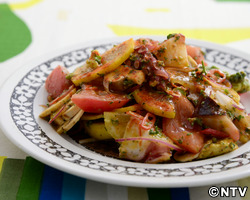 もこみち流 タコのサルササラダ