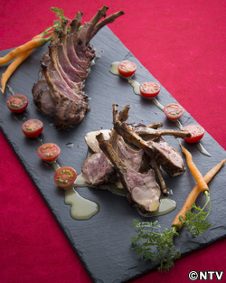 もこみち流 骨付き子牛肉のグリル ~ ハニーソース ~