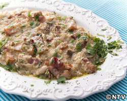 もこみち流 ベーコンとパルミジャーノチーズのリゾット