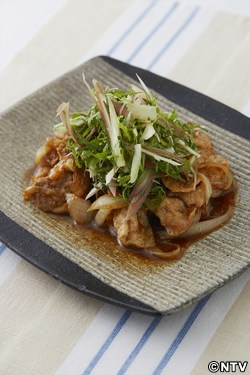 もこみち流 さっぱりみょうが大葉入り 豚のしょうが焼き