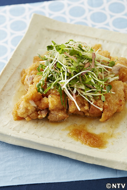 もこみち流 薬味たっぷり・鶏のさっぱりおろしだれ