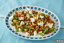 もこみち流 トルコ式白チーズのサラダ