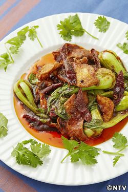 もこみち流 鶏むね肉とチンゲンサイの麻婆
