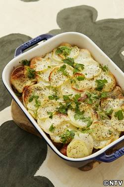 もこみち流 薄切りじゃがいものオーブン焼き