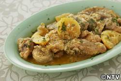 もこみち流 鶏もも肉のレモンバター煮