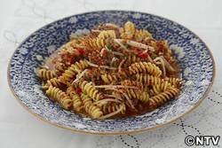 もこみち流 中華風ひき肉とピーマンのフジッリ