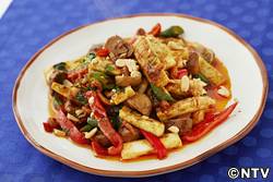 もこみち流 タイ風 イカのスパイシー炒め