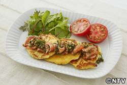 もこみち流 ポテトパンケーキのワンプレート