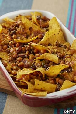 もこみち流 チリビーンズチーズナチョス