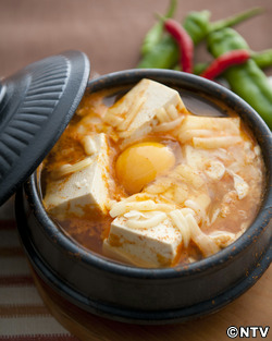 もこみち流 チーズ入り海鮮チゲ