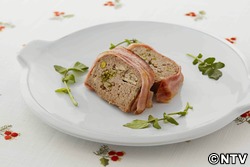 もこみち流 ベーコン巻きミートローフ