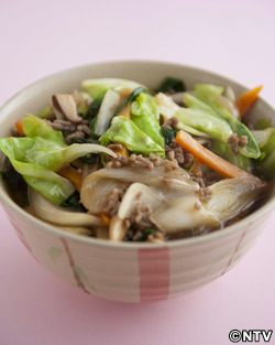 もこみち流 野菜そば