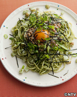 もこみち流 納豆を使った和風パスタ