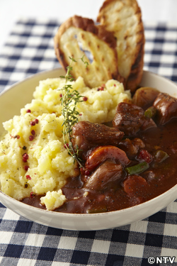 もこみち流 ビーフシチューとマッシュポテト