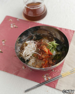 もこみち流 韓国風冷やし茶漬け