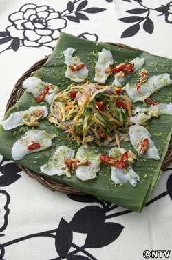 もこみち流 タコのエスニック風カルパッチョ