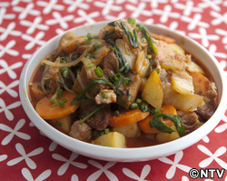 もこみち流 じゃがいもと豚肉のピリ辛煮