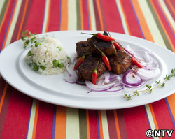 もこみち流 マグロのスパイスステーキ