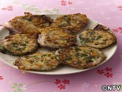 もこみち流 れんこんとベーコンのチーズはさみ焼き