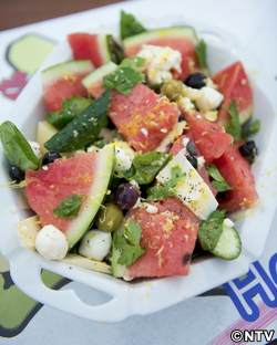 北海道編(5) すいかのサラダ