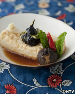 もこみち流 豆腐と夏野菜の揚げ出し