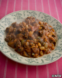 もこみち流 ラム肉と白いんげん豆のトマト煮込み