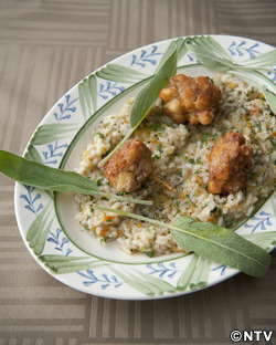 もこみち流 チキンボールリゾット